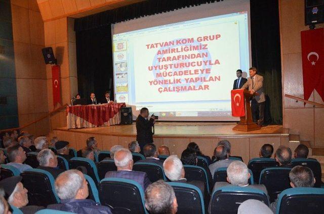 Tatvan’da Uyuşturucu İle Mücadele Çalışması