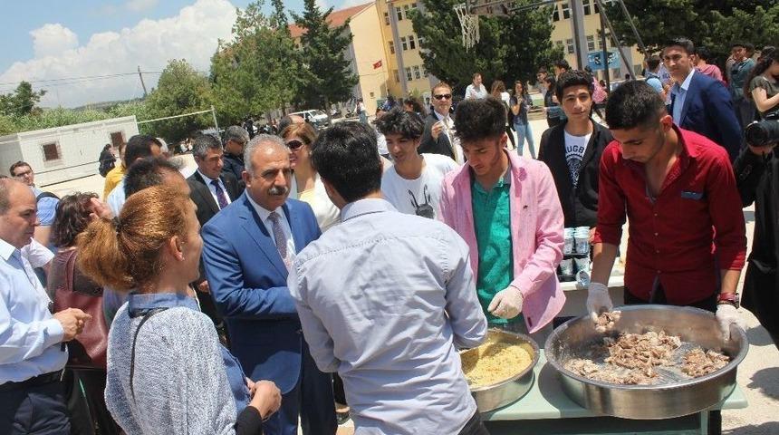 Samandağ Atat&uuml;rk Anadolu Lisesi&rsquo;nde Pilav G&uuml;n&uuml; Etkinliği