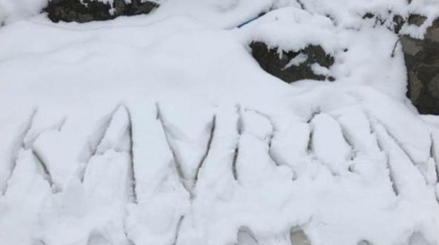 Kavron Yaylası&rsquo;nda Mayıs Karı