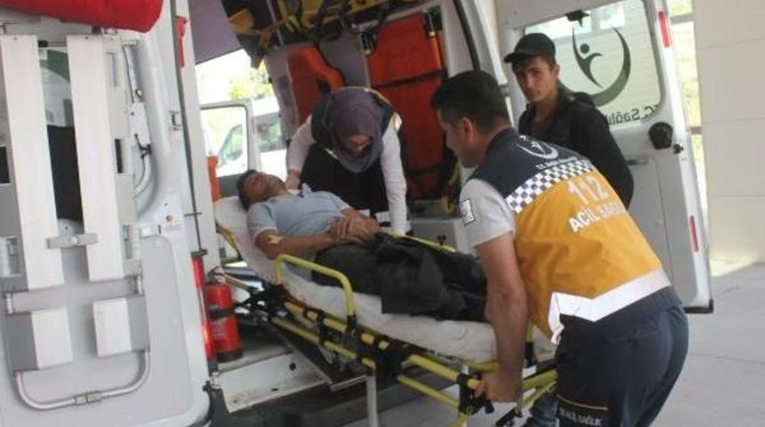 Ev Eşyası Taşırken Elektrik Akımına Kapıldı