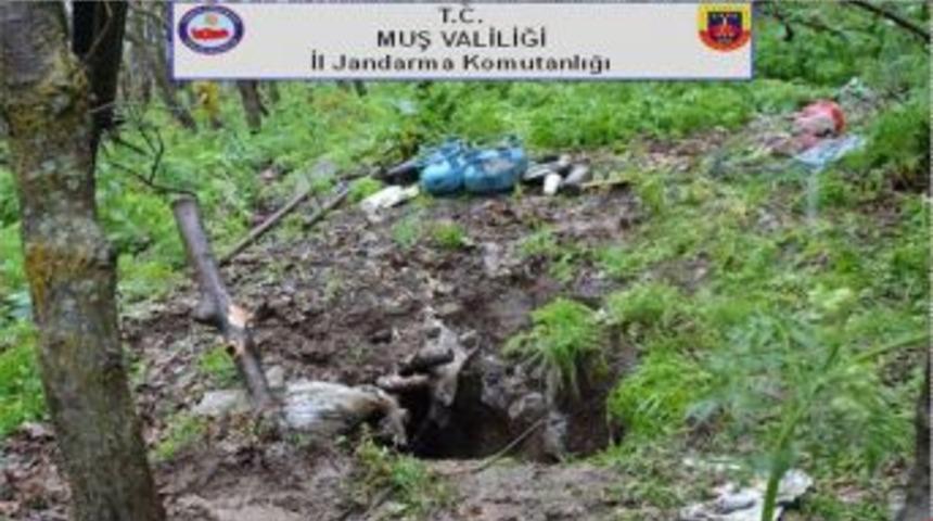 Muş&rsquo;ta Sığınak Bulundu