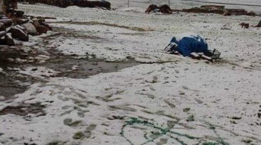 Ağrı’da Mayıs Ayında Kar Sürprizi