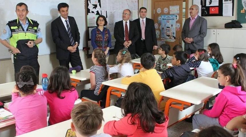 Tavşanlı’da Öğrencilere Trafik Eğitimi