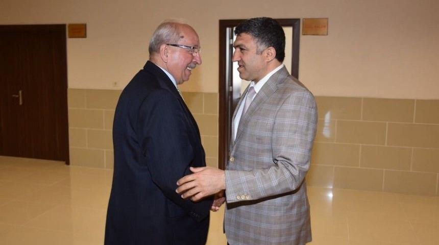 Başkan Albayrak&rsquo;tan Kaymakam Abban Ve Başsavcı &Uuml;nal&rsquo;a Ziyaret