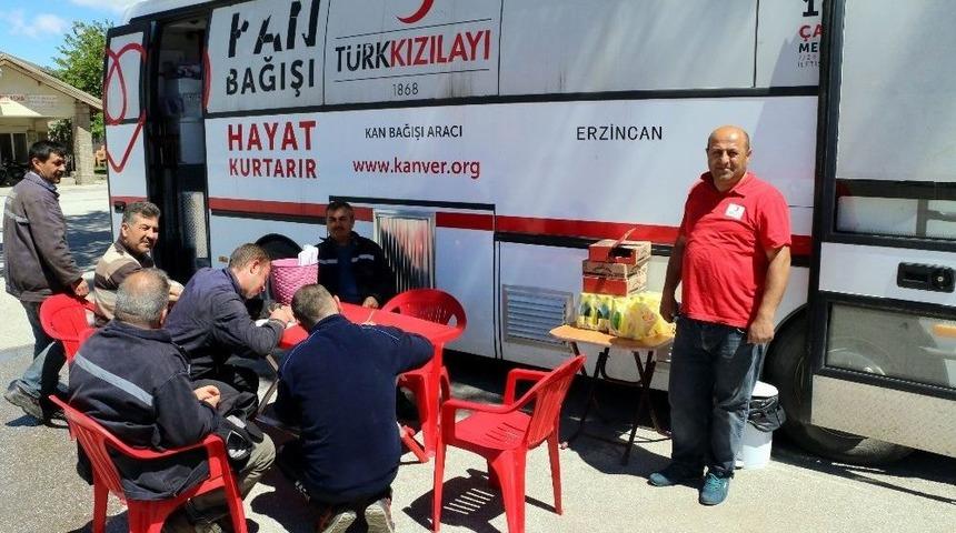 &Ouml;zel İdare &Ccedil;alışanlarından Kan Bağışı
