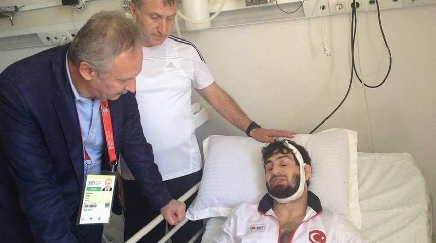 Gen&ccedil;lik Ve Spor İl M&uuml;d&uuml;r&uuml; Eskici&rsquo;den Milli Sporcuya Ge&ccedil;miş Olsun Telefonu