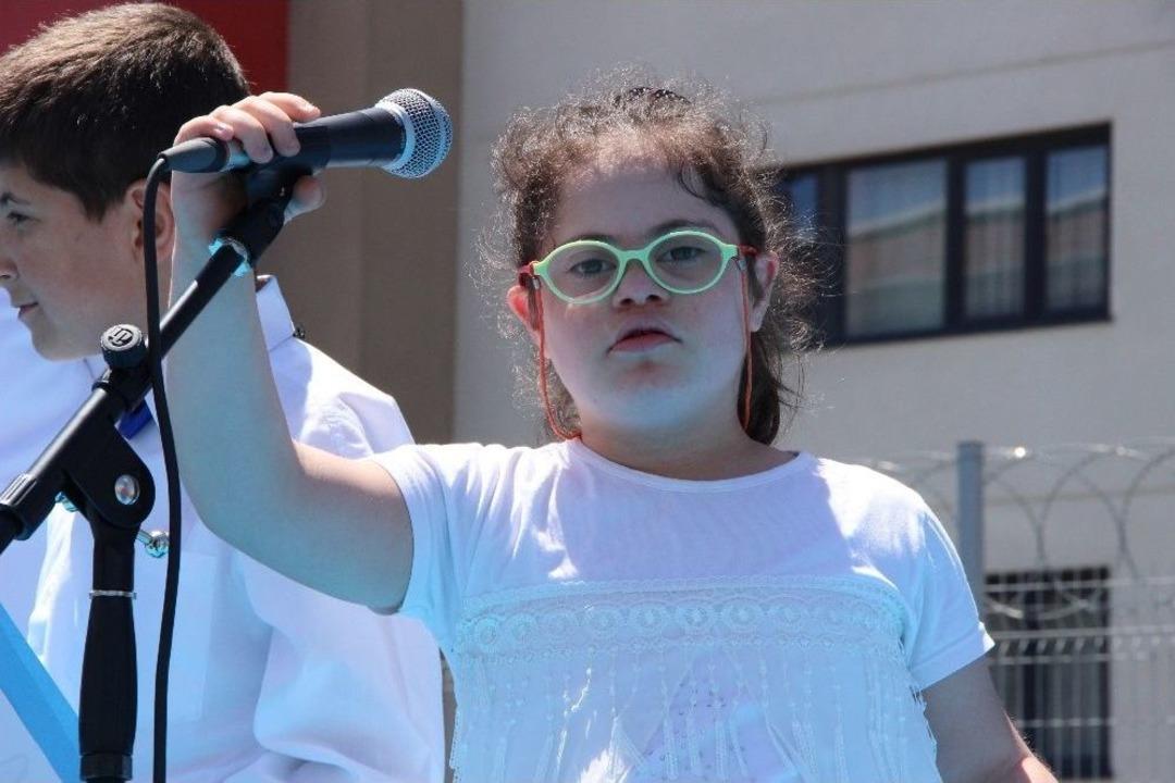 Engelli &Ouml;ğrenciler Doyasıya Eğlendi