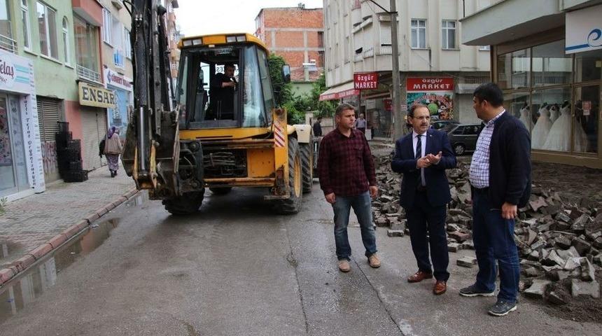 Bafra&rsquo;da 100 Bin Ton Asfalt Hedefi