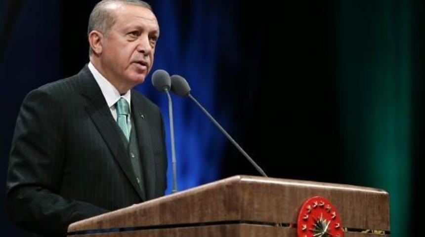 Cumhurbaşkanı Erdoğan : Bize D&uuml;şen Bitmez T&uuml;kenmez Saadet Kaynağı Olan Kur'anla Rabıtamızı Her Daim G&uuml;&ccedil;l&uuml; Tutmaktır