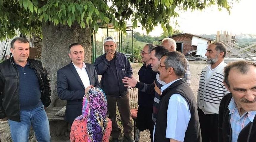 İmamlık Yaptığı Mahalleyi Kaymakam Olarak Ziyaret Etti