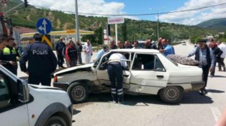 Reşadiye&rsquo;de Trafik Kazası: 1 Yaralı
