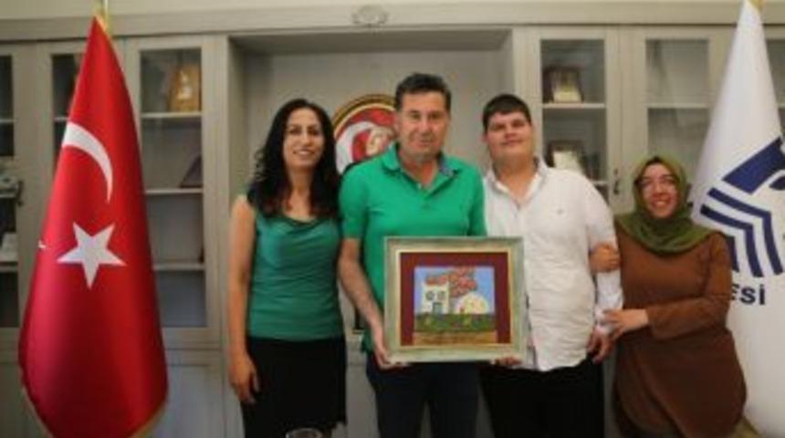 Başkan Kocadon&rsquo;a &Ouml;zel &Ouml;ğrencilerden Teşekk&uuml;r