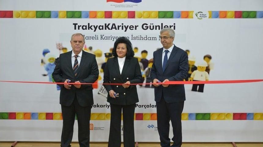 Kırklareli Kariyer Ve İstihdam Fuarı Başladı
