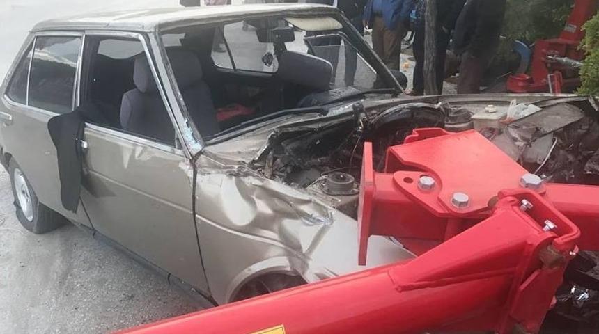 Yozgat&rsquo;ta Trafik Kazası: 3 Yaralı