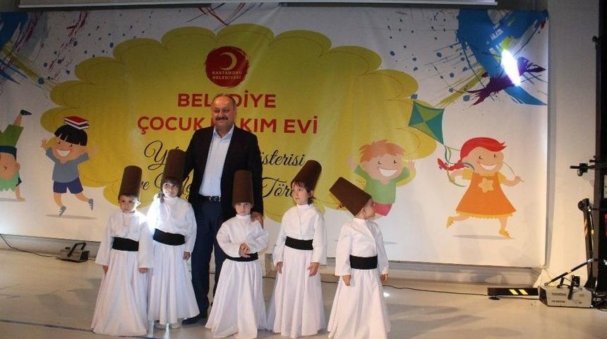 Belediye &Ccedil;ocuk Bakımevinde Mezuniyet T&ouml;reni D&uuml;zenledi