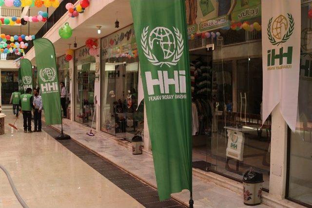 İhh’dan Suriyelilere Hayır Mağazaları