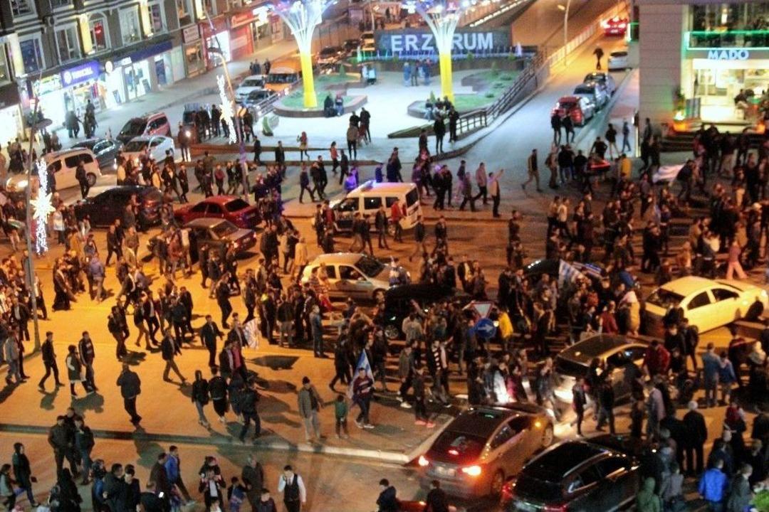 Erzurum&rsquo;da Tff 1. Lig Coşkusu