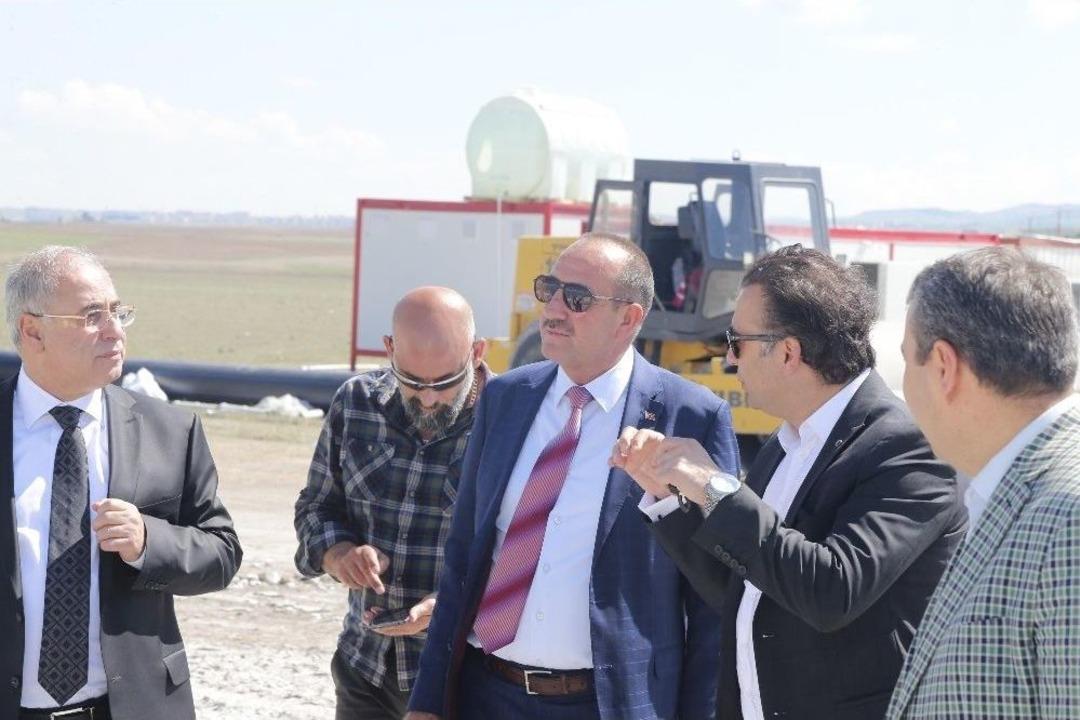 Başkan Duruay&rsquo;dan Mogan G&ouml;l&uuml; Temizlik Alanında İnceleme