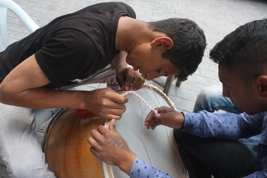 (&ouml;zel Haber) Davul &Uuml;reticileri Ramazana Hazır