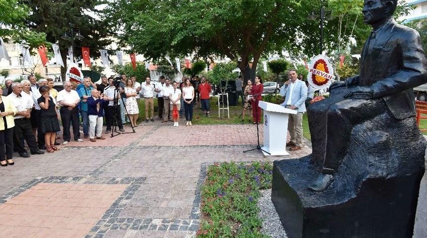 Cahit Sıtkı Tarancı Anıt Heykeli A&ccedil;ıldı