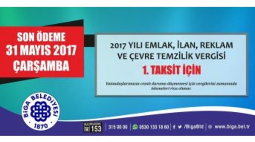 Belediyeden Vergi Hatırlatması