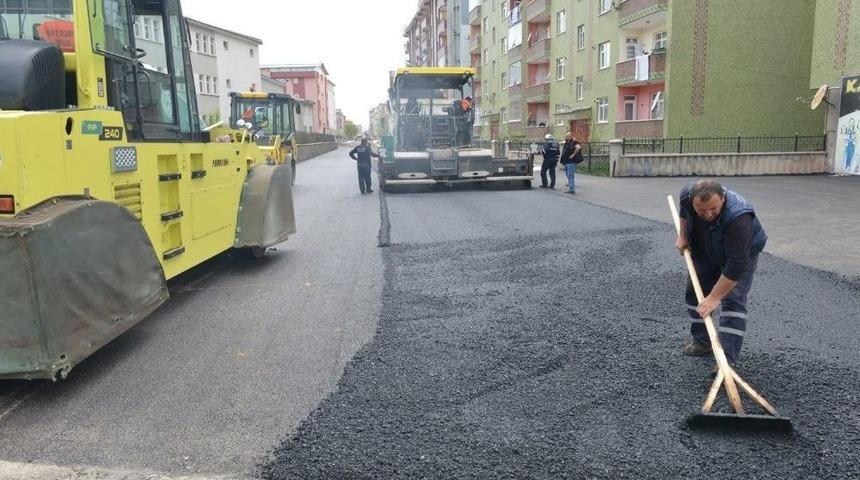 Yakutiye Belediyesi, Ş&uuml;kr&uuml;paşa&rsquo;yı Asfaltla Kaplıyor