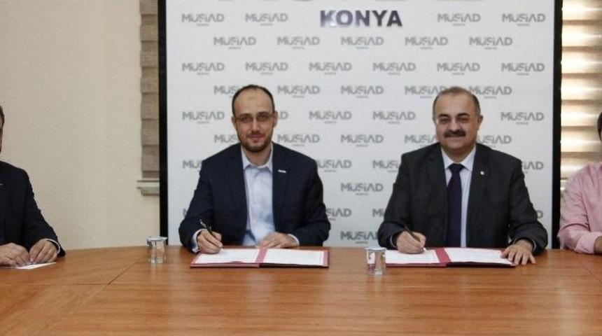 M&uuml;siad Konya İle İt&uuml;-kktc Arasında İş Protokol&uuml; İmzalandı
