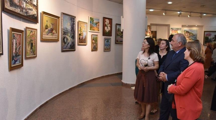 Resim Sergisi İlgi G&ouml;r&uuml;yor