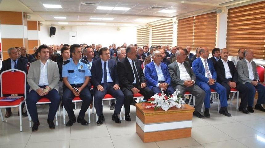 Bafra&rsquo;da Muhtarlarla G&uuml;venlik Toplantısı