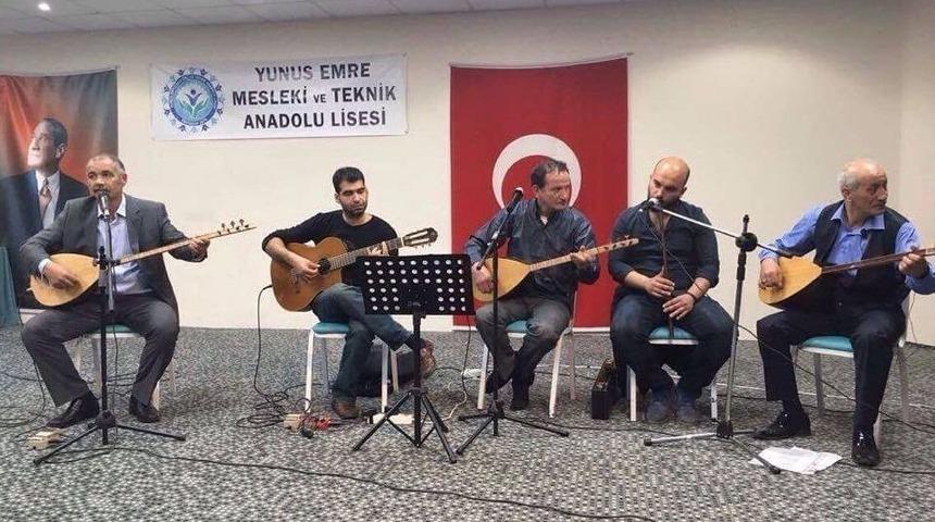 Eskişehir Yunus Emre Mesleki Ve Teknik Anadolu Lisesi&rsquo;nden "t&uuml;rk Halk M&uuml;ziği Konseri&rsquo;&rsquo;