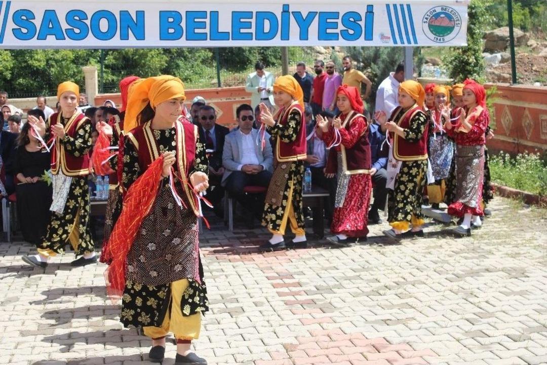 Sason&rsquo;da Halk Eğitim Sergisi D&uuml;zenlendi