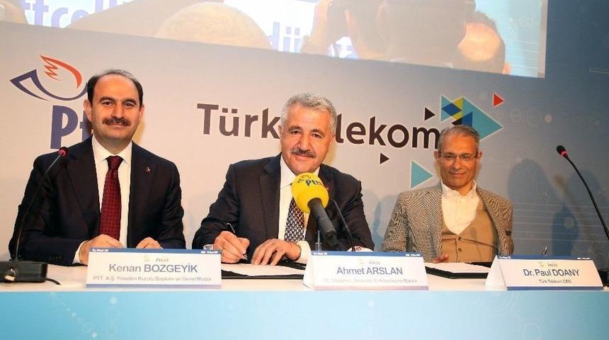 Ulaştırma Bakanı Arslan: &ldquo;ptt&rsquo;ye 5 Bin Yeni &Ccedil;alışan Alınacak&rdquo;