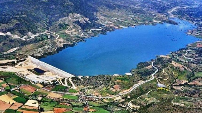 K&uuml;&ccedil;&uuml;k Menderes Ovasına Suya Kavuşuyor