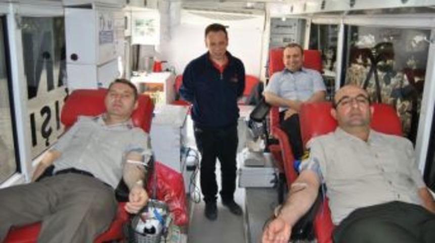 Artvin&rsquo;de Jandarmadan Kan Bağışı Seferberliği