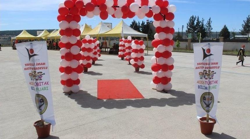 Yavuzeli&rsquo;nde Tubitak Bilim Şenlikleri Sergisi