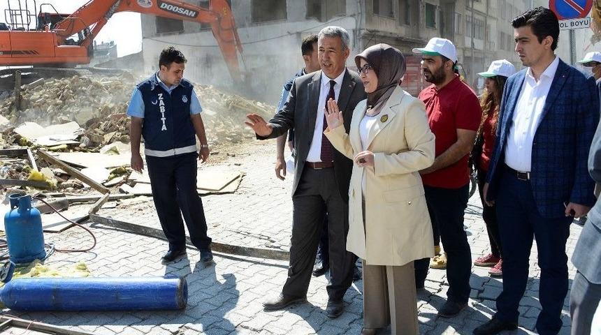 Meram Larende Yokuşu&rsquo;nda Yıkımlar Başladı
