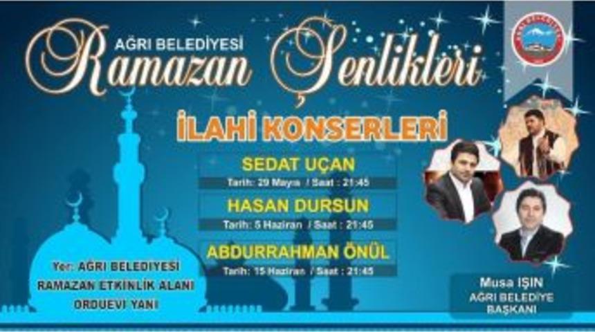 Ağrılılar Ramazan Ayında Konserlere Doyacak