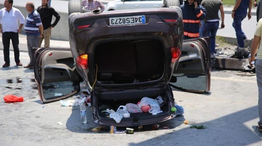 Kararsızlık Takla Attırdı: 1 Yaralı