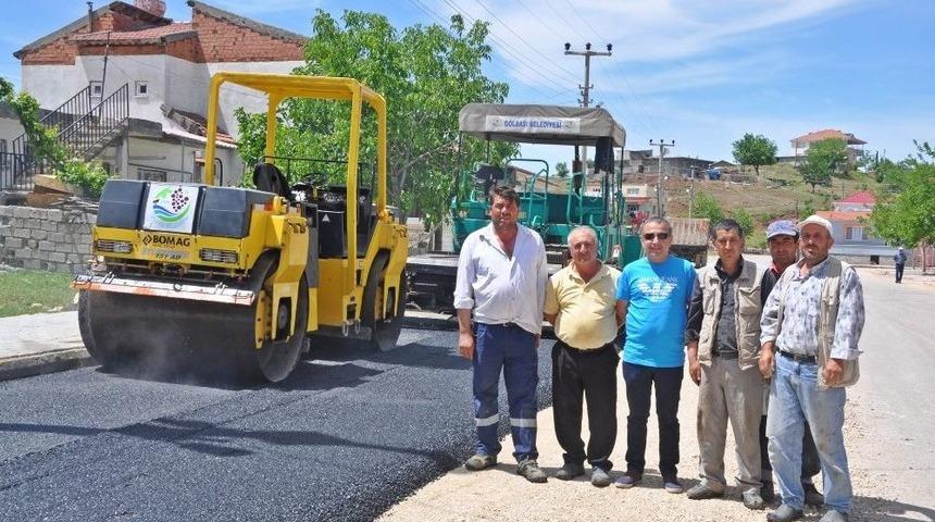 G&ouml;lbaşı İl&ccedil;esinde Asfaltlama &Ccedil;alışmaları Yapıldı