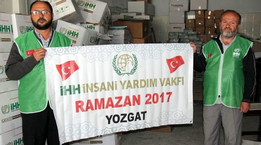 Yozgat İhh&rsquo;dan İhtiya&ccedil; Sahibi Ailelere Gıda Yardımı