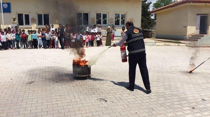 İtfaiyenin Eğitim Ve Tatbikatları Hız Kesmeden S&uuml;r&uuml;yor