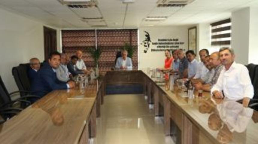 Genel Müdür Coşkun Muhtarları Ağırladı