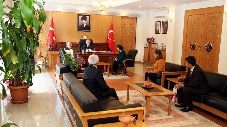 Etik Kurulundan Vali Kam&ccedil;ı&rsquo;ya Ziyaret