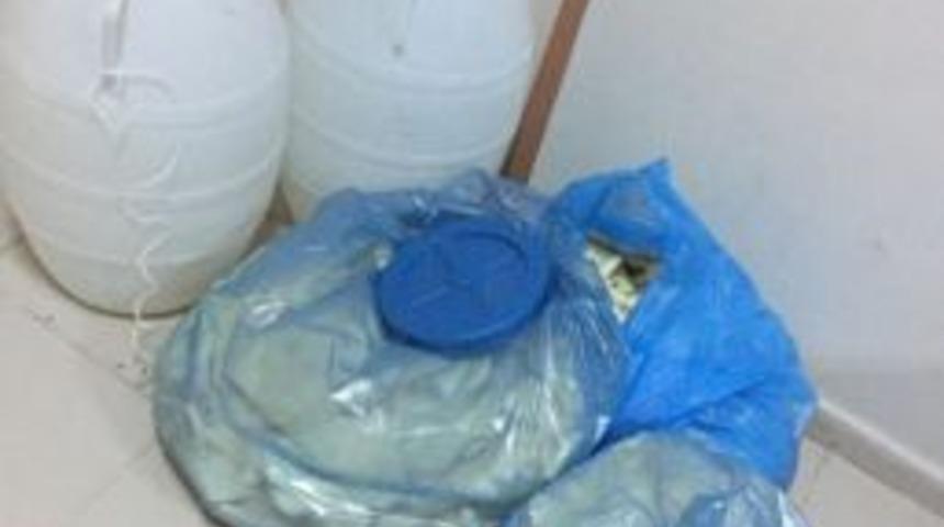 Peynir Bidonlarından Uyuşturucu Çıktı