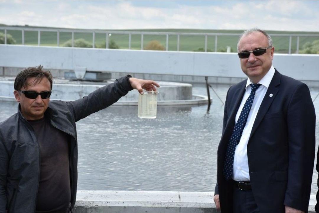 Genel M&uuml;d&uuml;r Başa Atıksu Arıtma Tesislerinde İncelemerde Bulundu