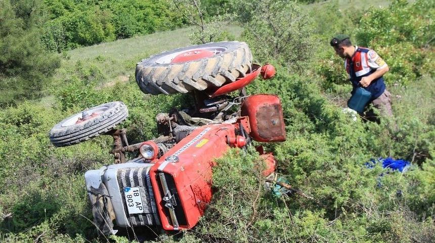 Osmaneli&rsquo;de Trakt&ouml;r Devrildi, 1 Yaralı
