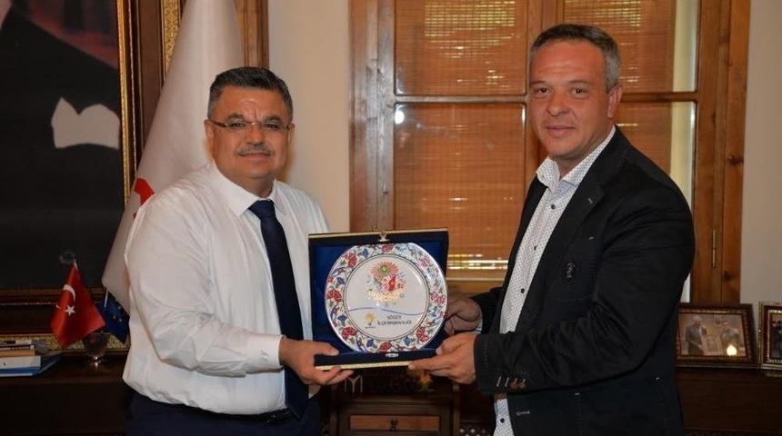 Başkan Yağcı&rsquo;ya Ak Parti Teşkilatından Ziyaret