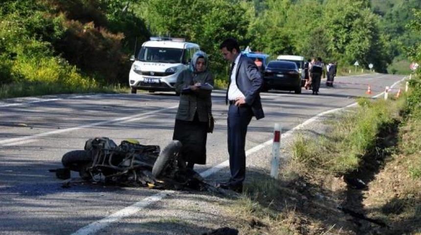 Kaymakamın Makam Otomobilinin Çarptığı Motosiklet Sürücüsü Öldü