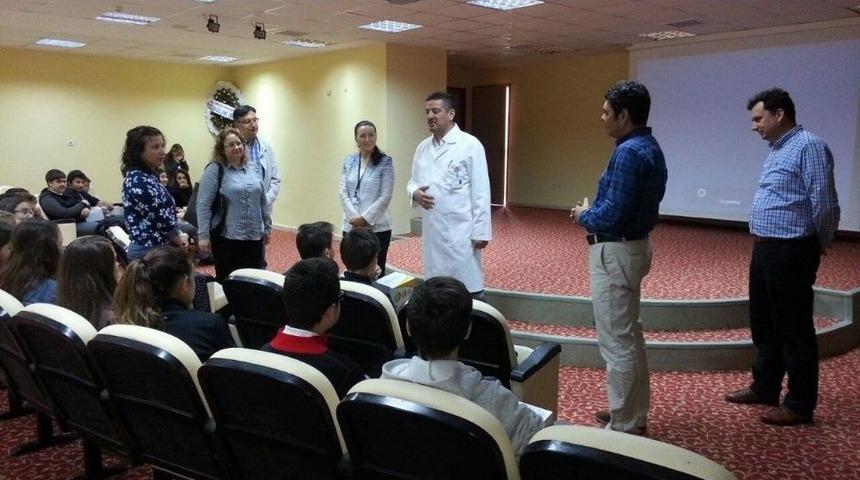 &Ouml;ğrenciler Hastaneye Solunum Cihazı Bağışladı