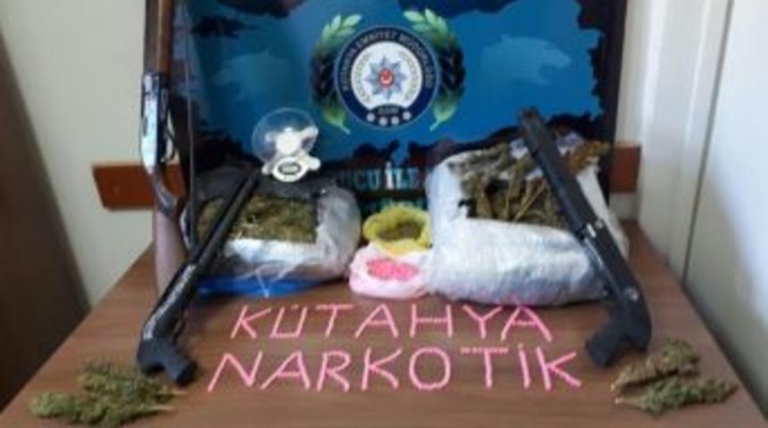 K&uuml;tahya&rsquo;da Uyuşturucu Operasyonu